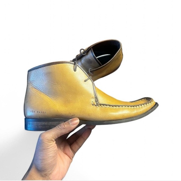 Ted‎ Baker Chukka Boots TBMA03107 Men's Leather/Chukka Boots Size 11 - Picture 3 of 7